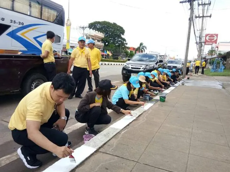 ภาพข่าว: สำนักงานพัฒนาฝีมือแรงงานยโสธร จัดพิธีเปิดโครงการ 101 อาขีพ เฉลิมพระเกียรติ กิจกรรมบำเพ็ญสาธารณประโยชน์ เนื่องในโอกาสมหามงคลพระราชพิธีบรมราชาพิเษก