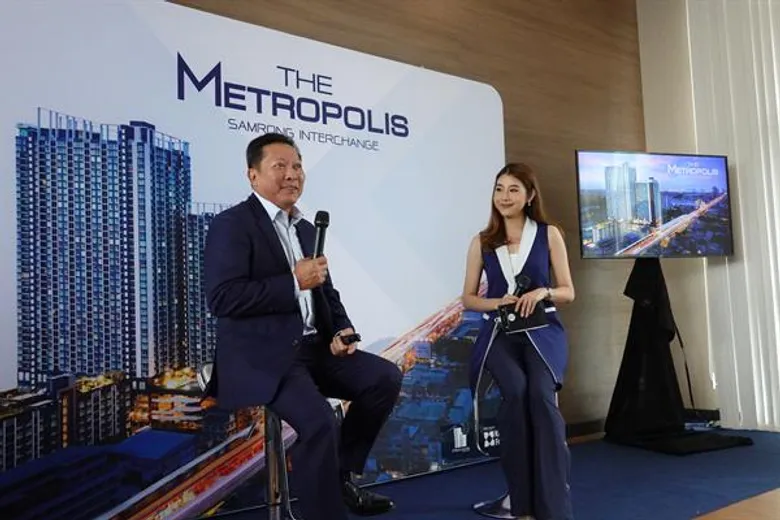 “Interchange สำโรง” ทำเลทองตลาดคอนโดฯ ชูจุดขายโครงการ เดอะ เมโทรโพลิส สำโรง อินเตอร์เชนจ์ เพียง 0 ก้าว สู่รถไฟฟ้าสองสาย คอนโดฯ สร้างเสร็จพร้อมอยู่….คนซื้อที่นี่ต้องได้ “กำไร”