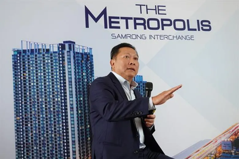 “Interchange สำโรง” ทำเลทองตลาดคอนโดฯ ชูจุดขายโครงการ เดอะ เมโทรโพลิส สำโรง อินเตอร์เชนจ์ เพียง 0 ก้าว สู่รถไฟฟ้าสองสาย คอนโดฯ สร้างเสร็จพร้อมอยู่….คนซื้อที่นี่ต้องได้ “กำไร”