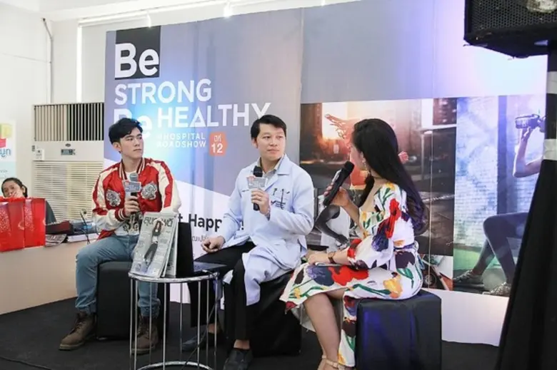ประมวลภาพกิจกรรมโรดโชว์ Be Strong Be Healthy 2019 ในหัวข้อ " มะเร็งลำไส้ใหญ่ รู้เร็ว รักษาได้ "