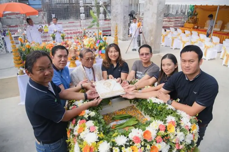 อนันดาฯ วางศิลาฤกษ์โครงการ ไอดีโอ รัชดา - สุทธิสาร พร้อมเดินหน้าการก่อสร้าง