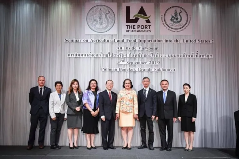 มกอช.ร่วมกับฝ่ายการเกษตรประจำสถานกงสุลใหญ่ LA. ติวเข้มกฏระเบียบนำเข้า-ส่งออกสินค้าเกษตรไปสหรัฐ