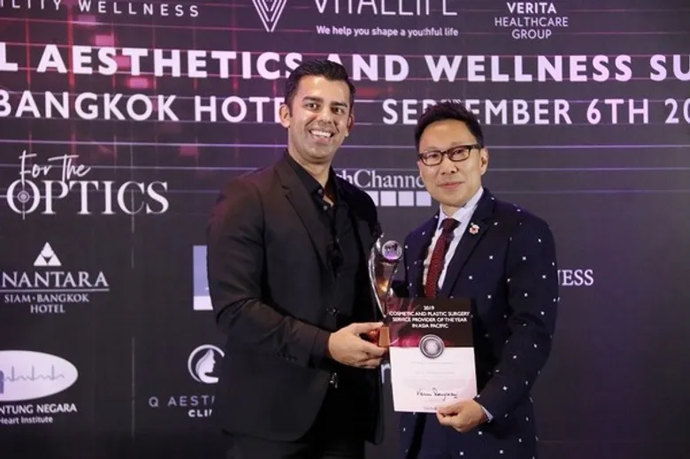 Apex Medical Center คว้ารางวัลสูงสุด Golbal Health Awards 2019 ครองแชมป์ 2 ปีซ้อน ผู้ให้บริการศัลยกรรมความงามแห่งปี ของภูมิภาคเอเชียแปซิฟิก ตอกย้ำคุณภาพ และมาตรฐานสูงสุดระดับสากลอีกครั้ง