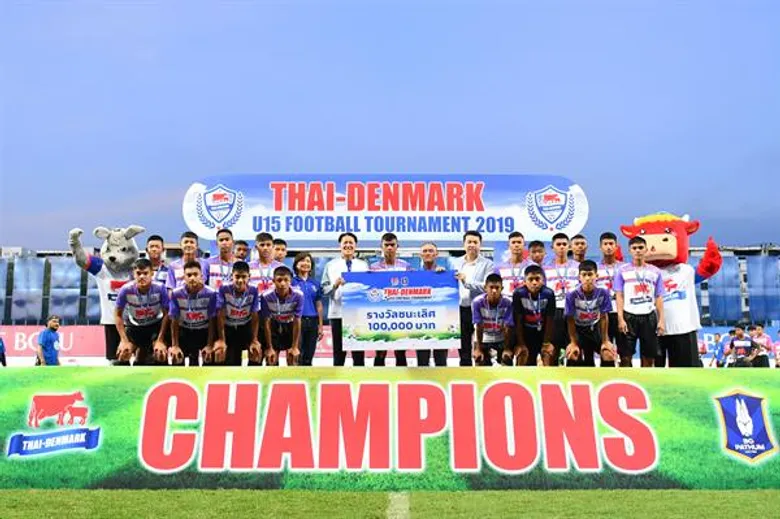 คว้าเงินแสน! "เทพศิรินทร์" แชมป์ "ไทย-เดนมาร์ค ฟุตบอล ทัวร์นาเมนท์"