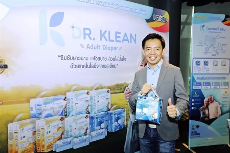 บริษัท เอสพี เวลเนส แอนด์ อินโนเวชั่น ร่วมกับ บริษัท พรีเมียร์ มาร์เก็ตติ้งฯ เปิดตัวนวัตกรรมผ้าอ้อมผู้ใหญ่แบรนด์ “DR.KLEAN”