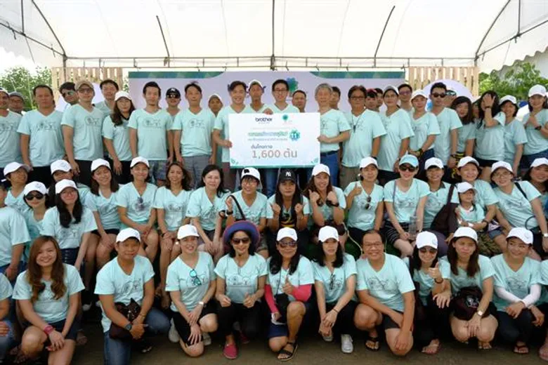 บราเดอร์ ร่วมปลูกชีวิต ฟื้นคืนพื้นที่ป่าชายเลน ณ 'ศูนย์อนุรักษ์ป่าชายเลน จังหวัดสมุทรสาคร’ ในโครงการอาสาอนุรักษ์ฟื้นฟูธรรมชาติป่าชายเลน ต่อเนื่องเป็นปีที่ 11