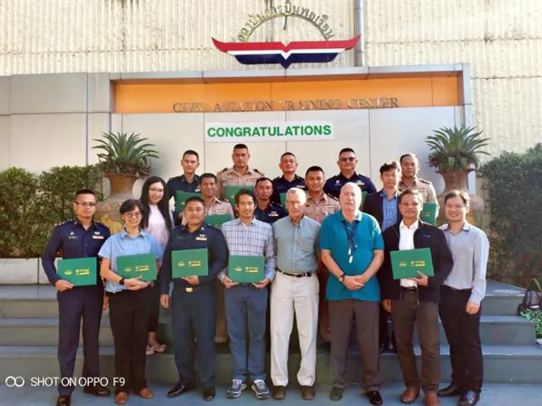 สบพ. ดำเนินกิจกรรมตรวจสอบและทดลองหลักสูตร ICAO STP: NOSO-ATC