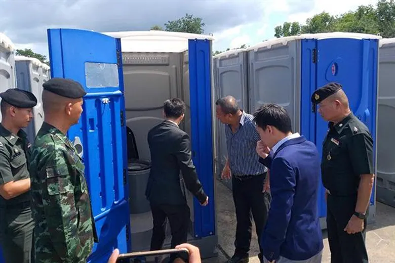 “ลัคกี้ บิลดิ้ง ซิสเท็ม” มอบห้องน้ำสำเร็จรูป 88 ยูนิต บรรเทาทุกข์ผู้ประสบอุทกภัย จ.อุบลราชธานี