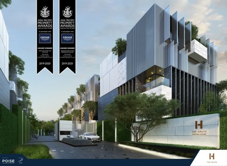 เดอะโฮท กาญจนาฯ-สาทร โครงการระดับ Super Luxury คว้า 2 รางวัล จากเวที Asia Pacific Property Awards 2019-2020 บ้าน คอนโด
