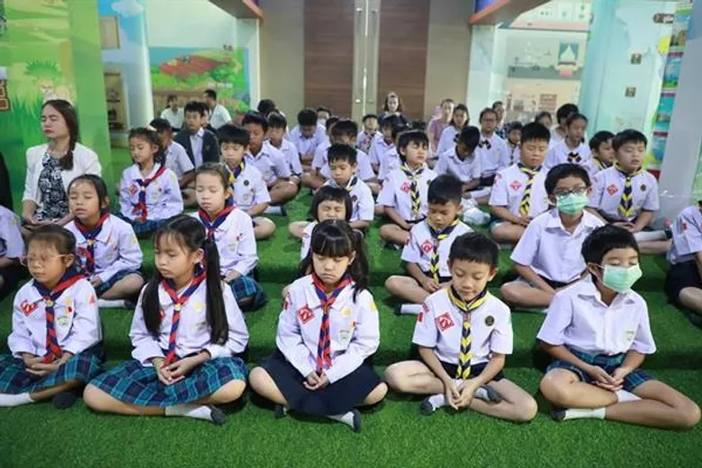 'สาธิตกรุงเทพธนบุรี’ ปลูกฝังธรรมะ สร้างสมาธิ เสริมการเรียนได้ดียิ่งขึ้น