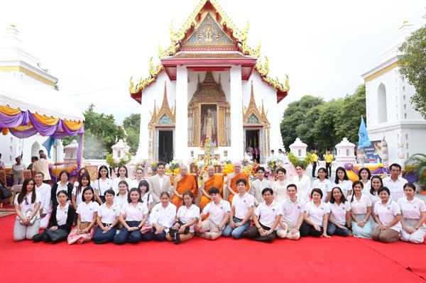 ช่อง 7HD ร่วมอนุรักษ์โบราณสถาน นำผู้บริหาร-นักแสดง จัดพิธีสมโภชพระอุโบสถ-บูรณะภาพจิตรกรรมฝาผนัง วัดเสนาสนารามราชวรวิหาร อยุธยา