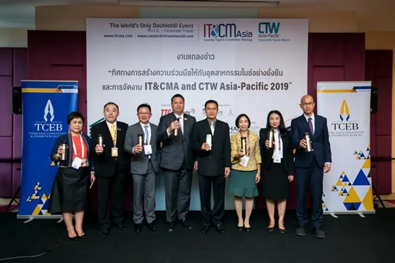 ทีเส็บชู 4Ms ในตลาดไมซ์โลก เปิดตัวเวทีงานเทรดโชว์ ITCMA&CTW 2019