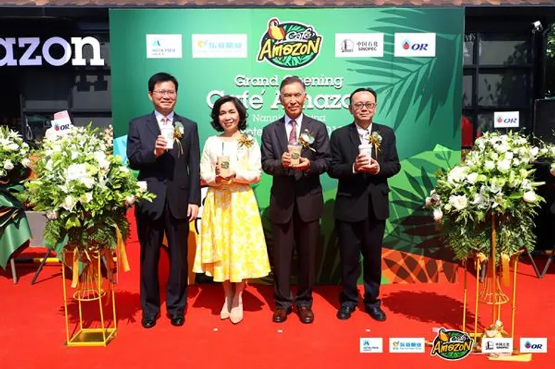 โออาร์ เปิดคาเฟ่ อเมซอน สาขาแรกในจีน เป็นประเทศที่ 10 ตั้งเป้าแบรนด์ไทยชั้นนำระดับโลก