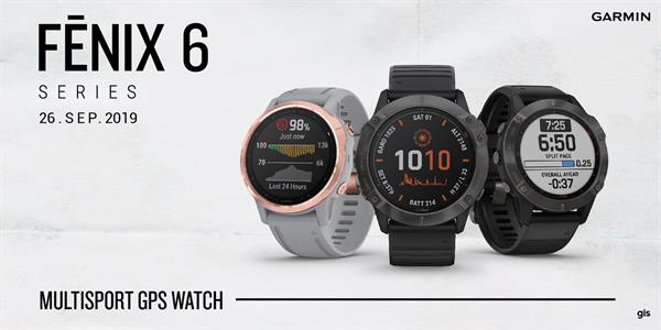 Garmin เปิดตัว Fenix 6 จีพีเอสมัลติสปอร์ตวอทช์ ชาร์จพลังงานแสงอาทิตย์ ครองอันดับหนึ่งกลุ่มแอคทีฟไลฟ์สไตล์ รุดขยายสู่ตลาดแฟชั่น