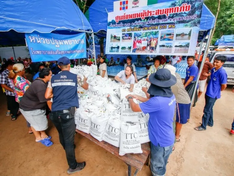 ทีทีซี มอเตอร์ เดินหน้าบริจาคช่วยผู้ประสบอุทกภัย จ.อุบลราชธานี