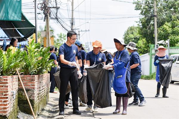 เบเยอร์นำทีมพนักงานร่วมกิจกรรม “ชุมชนสะอาด ตลาดน่ามอง” เสริมสร้างจิตอาสาองค์กร