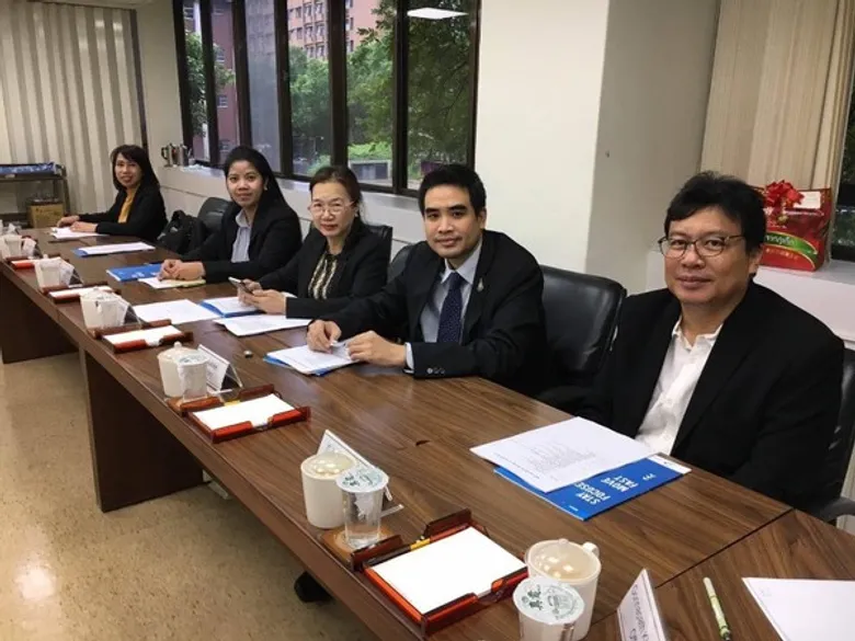 กรมวิทยาศาสตร์บริการ ประชุมความร่วมมือด้านการวิเคราะห์ข้อมูลโครงสร้างพื้นฐานด้านคุณภาพขนาดใหญ่ ประเทศใต้หวั่น
