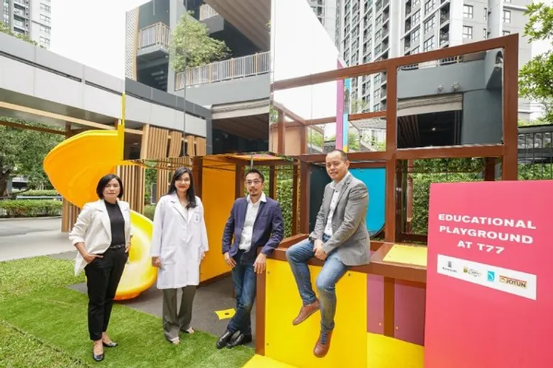 โรงพยาบาลเด็กสมิติเวช จับมือ แสนสิริ โจตัน และ ฮาน โพรดักส์ เปิด Educational Playground at T77 “มากกว่าสนามเด็กเล่น” รายแรกในประเทศไทย