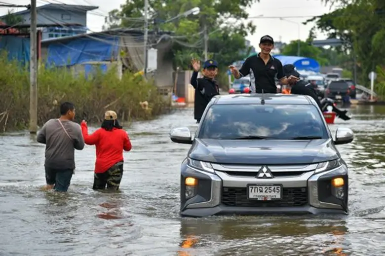 มิตซูบิชิ มอเตอร์ส ประเทศไทย จัดคาราวาน “ธารน้ำใจช่วยภัยน้ำท่วม สู่พี่น้องภาคอีสานบ้านเฮา”
