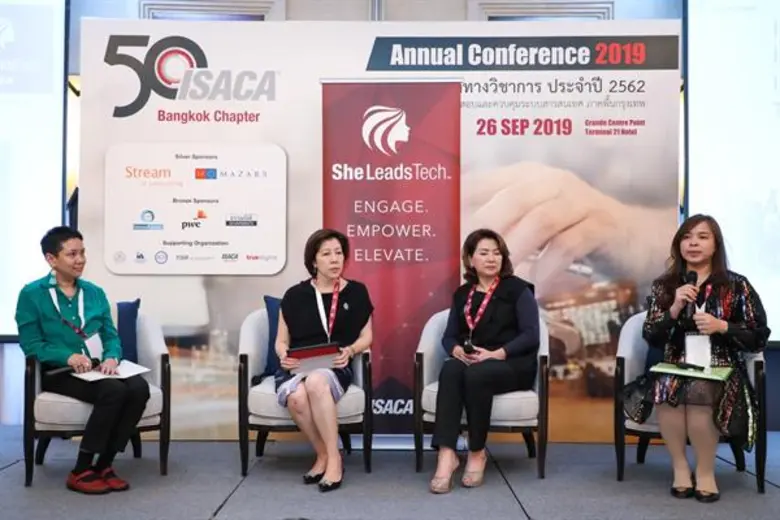 ภาพข่าว: “ISACA” ปลดล็อค เจาะลึก งานด้านไซเบอร์ซีเคียวริตี้ธุรกิจในยุคดิจิทัล ในงานสัมมนาทางวิชาการ ประจำปี 2562