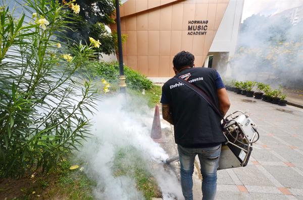 “เชนไดร้ท์” ลุยกิจกรรม CSR พ่นหมอกควัน กำจัดยุงลายฯ