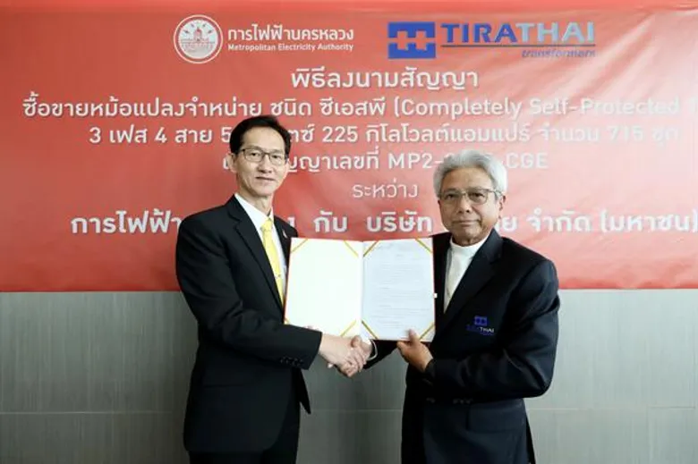 TRT โชว์ H2 กวาดงาน กฟน. 480 ล้านบาท