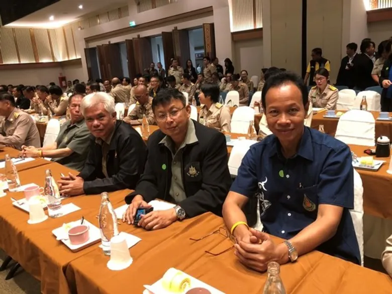 อ.ส.พ.ร่วมรับมอบนโยบาย เตรียมความพร้อมรับมือสถานการณ์หมอกควันภาคเหนือ ปี 2563
