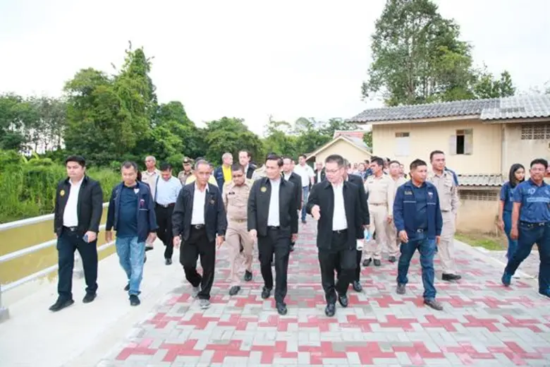 รัฐมนตรีช่วยว่าการกระทรวงมหาดไทย ตรวจเยี่ยมภารกิจกรมโยธาธิการและผังเมือง ในพื้นที่จังหวัดพัทลุง