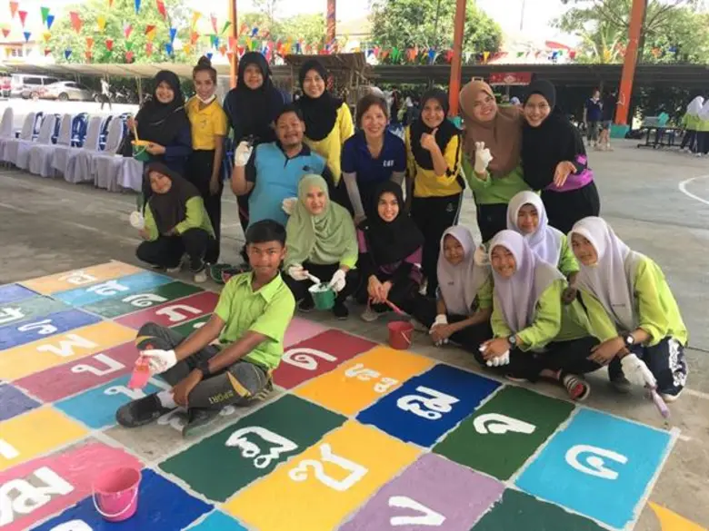 ธนาคารเอชเอสบีซีจับมือมูลนิธิ EDF จัดกิจกรรมจิตอาสาพัฒนาโรงเรียน
