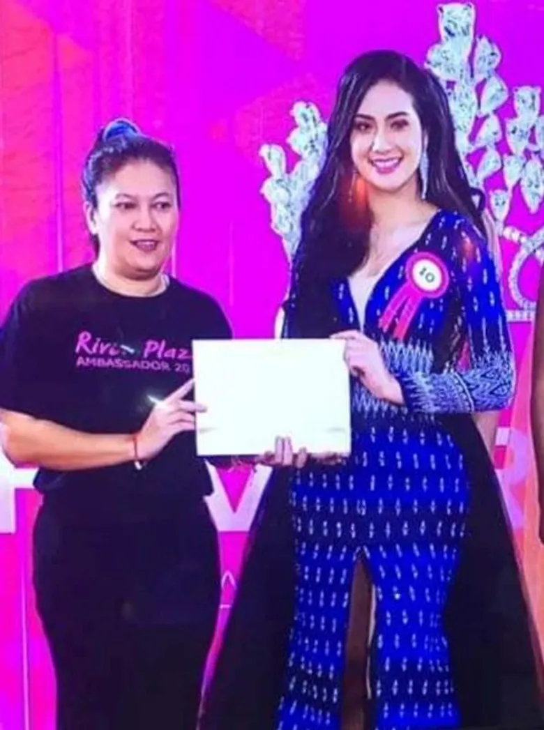 สาวสวยสื่อสารการแสดง ม.ศรีปทุม กวาด 2 รางวัล MISS RIVER 2019