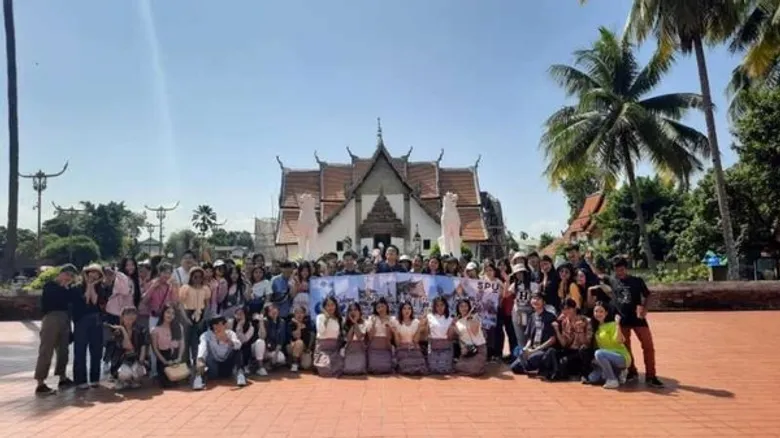 ม.ศรีปทุม นำนศ.ฝึกทัวร์เก็บเส้นทางภาคเหนือ สร้างเสริมประสบการณ์