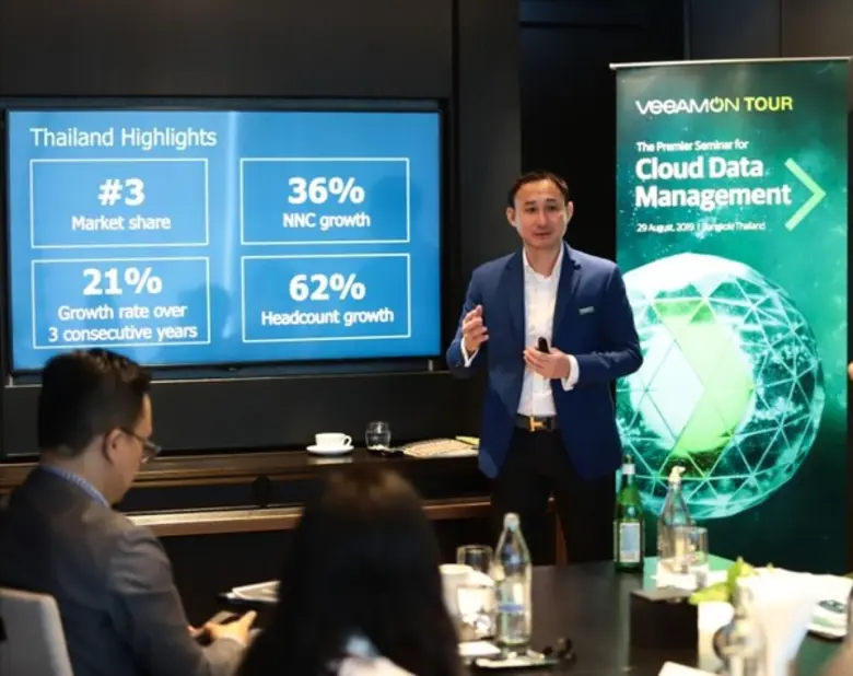 Veeam รุกไทยตั้งเป้าเบอร์ 1 ด้าน Cloud Data Management