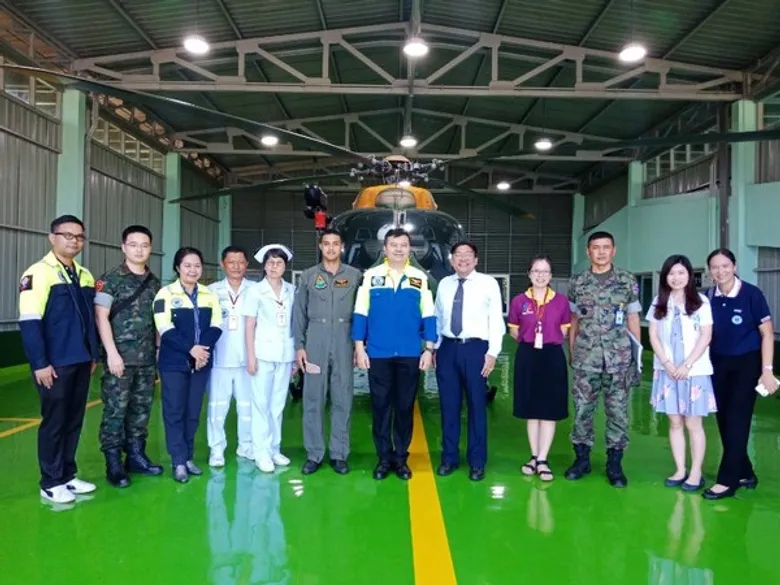 สพฉ.หารือแนวทางการพัฒนาการยกระดับ การให้บริการการแพทย์ฉุกเฉินด้วยอากาศยาน