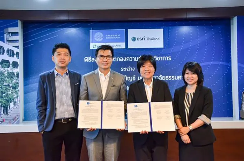 ESRI จับมือ ธรรมศาสตร์ คลอดหลักสูตร “เทคโนโลยีกับธุรกิจอสังหาฯ” มุ่งสร้างบุคลากรคุณภาพรับเทรนด์อสังหาริทรัพย์ไทยก้าวสู่ยุคไฮเทค