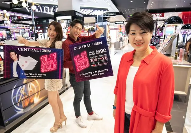 ห้างเซ็นทรัลเอาด้วย!! ปรากฎการณ์ปลุกนักช้อปคึกคัก 11.11 ปักหมุดแคมเปญ “Central | ZEN 11.11 MEGA SALE” ลดสูงสุด 90%