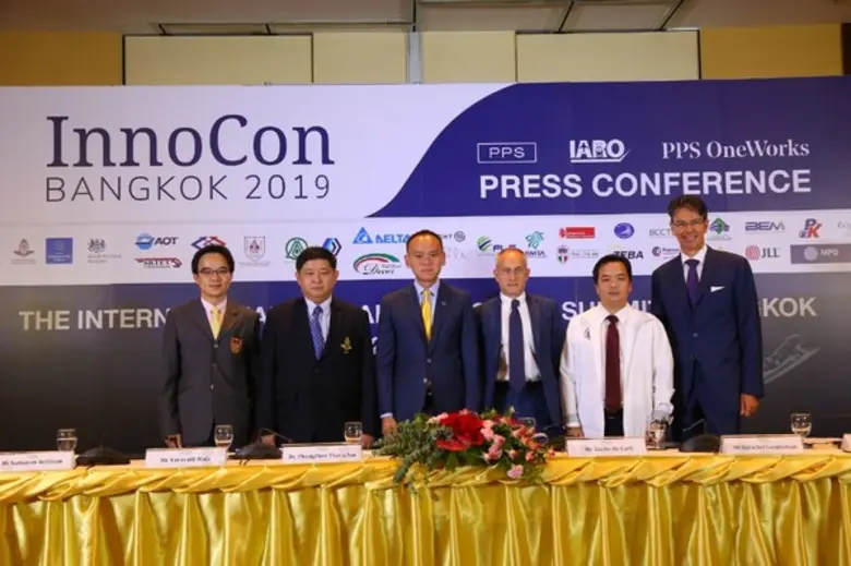 ภาพข่าว: งานแถลงข่าว INNOCON Bangkok 2019 สุดยอดการประชุม "The International Air Rail Transport Summit"