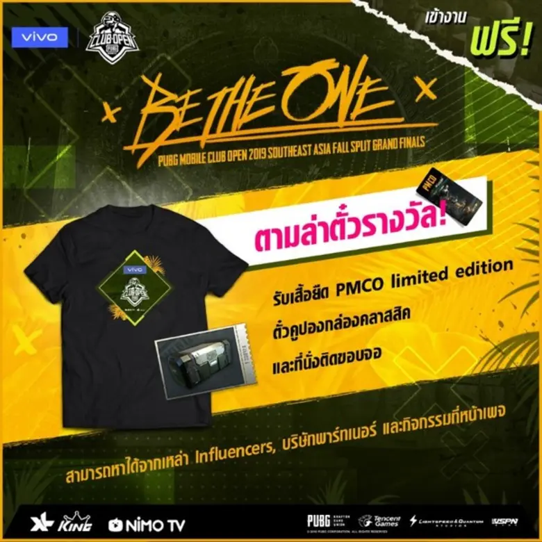 Let’s Cheer Five Thai Teams in PUBG MOBILE Club Open 2019, Fall Spilt, SEA Finals
