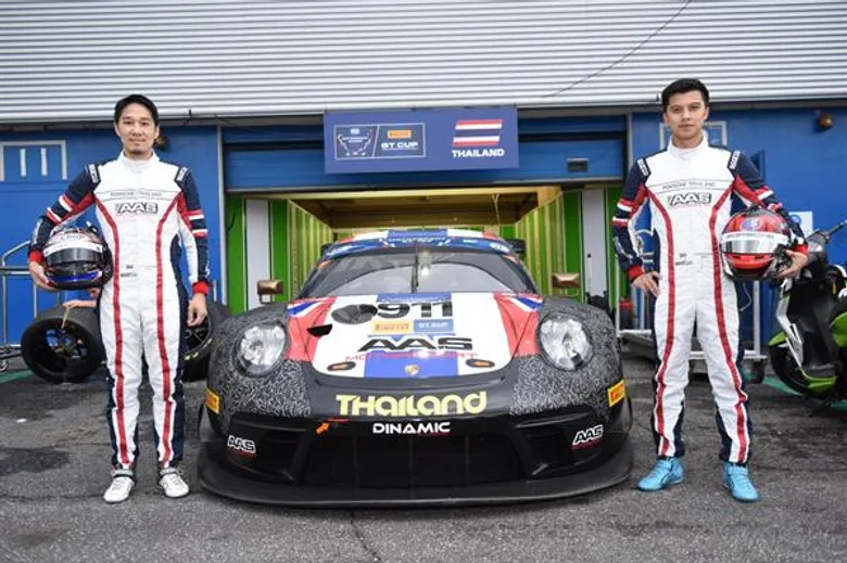 2 คู่หูนักแข่งไทย ทีม AAS Motorsport เยือนสนามแข่งวันแรก ประกาศความพร้อมสู้ศึก!! FIA GT Nations Cup 2019 (FIA Motorsport Games) ประเภท GT Cup ณ กรุงโรม ประเทศอิตาลี
