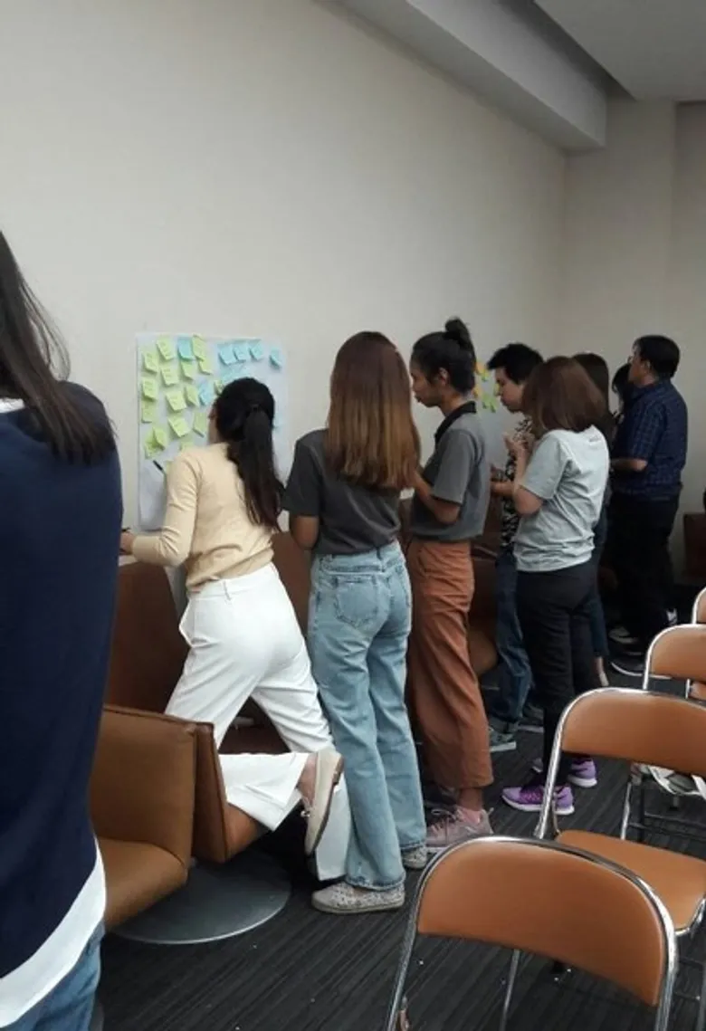 เรียนรู้ Design Thinking ไปกับ นศ.การบริหารและการจัดการสมัยใหม่ ม.ศรีปทุม