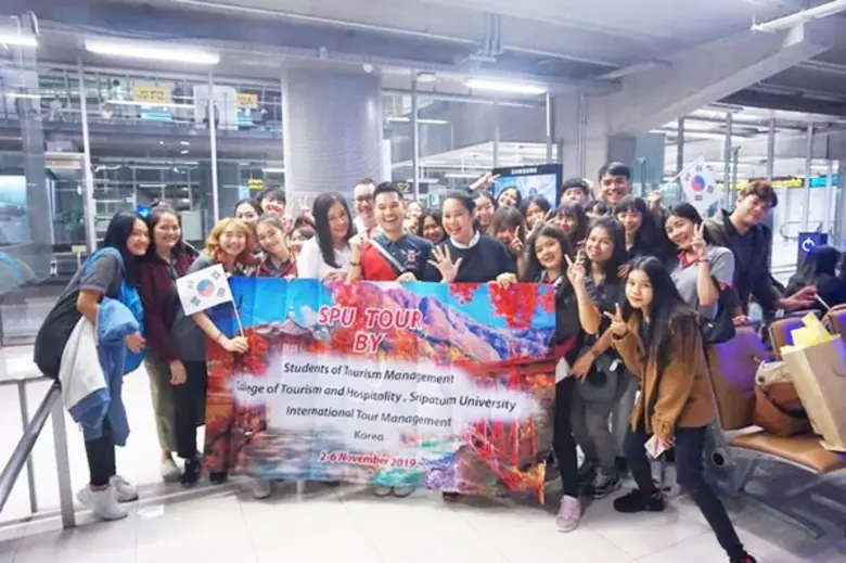 SPU เสริมสร้างประสบการณ์วิชาชีพ ฝึกปฎิบัติทัวร์จำลอง เหินฟ้าสู่ Korea