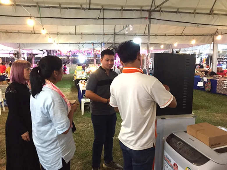 มีเดีย เซ็นเตอร์ ร่วมออกบูธงาน “ตลาดนัดประชารัฐออมสินร่วมเฉลิมพระเกียรติ” ณ จังหวัด สุโขทัย