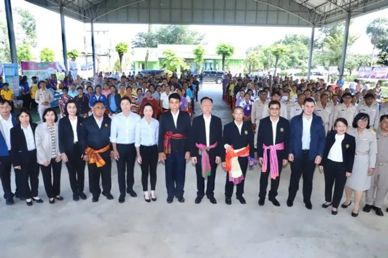 ก.แรงงาน ยกทีมลงพื้นที่เมืองกาญจน์ เพิ่มผลิตภาพแรงงาน สร้างมาตรฐานฝีมือ