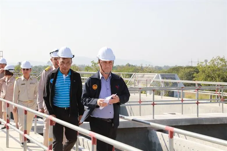 มท.3 ลงพื้นที่กาญจนบุรี ตรวจเยี่ยมและมอบนโยบาย พร้อมบูรณาการทุกภาคส่วน