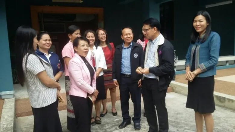 ตรวจติดตามผลการดำเนินงานและตรวจเยี่ยมผู้มีงานทำพื้นที่มหาสารคาม