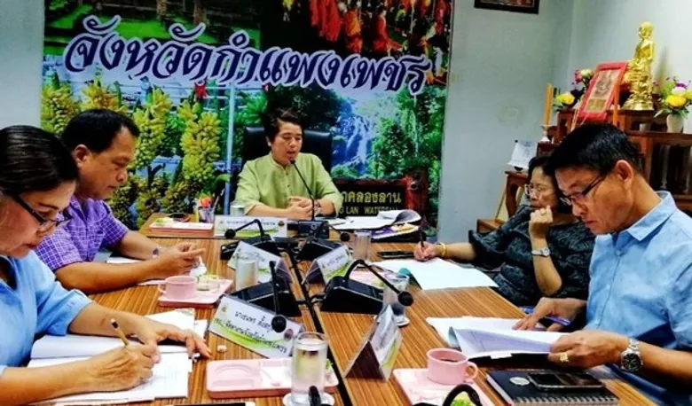ผู้อำนวยการสำนักงานพัฒนาฝีมือแรงงานกำแพงเพชร ร่วมประชุมคณะกรรมการศูนย์ปฏิบัติการป้องกันการค้ามนุษย์ด้านแรงงานจังหวัดกำแพงเพชร ครั้งที่ 9/2562