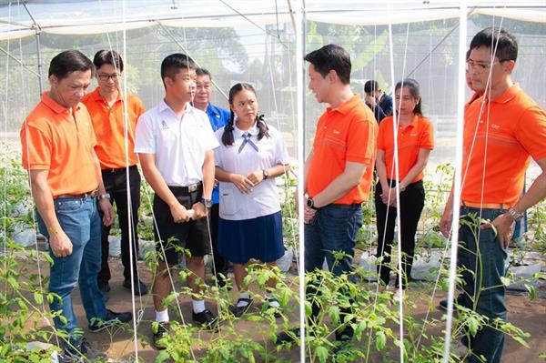 “CAT เพาะพันธุ์ดี” สนับสนุนระบบไอโอทีเกษตรอัจฉริยะ โรงเรียนสันป่าตองวิทยาคม