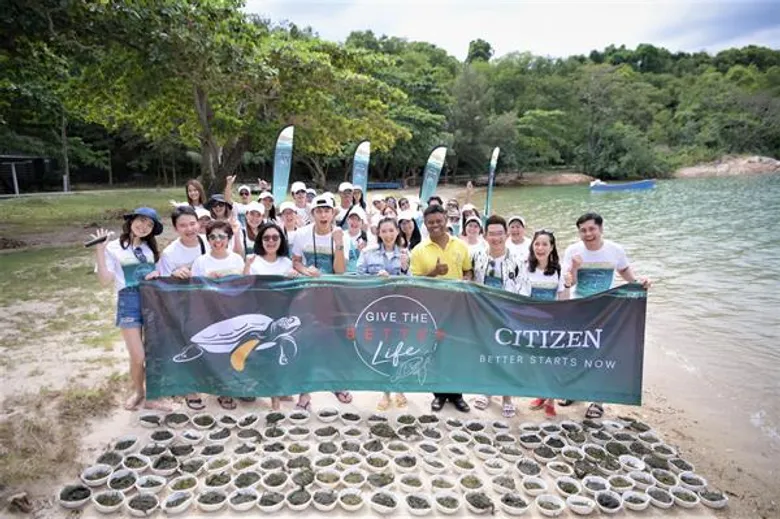 ซิติเซ็นใส่เกียร์เดินหน้า ปลูกจิตสำนึกอนุรักษ์ทรัพยากร ลุย CSR ในโครงการ CITIZEN - Give the Better Life #ไปกับหมากไปกับCITIZEN