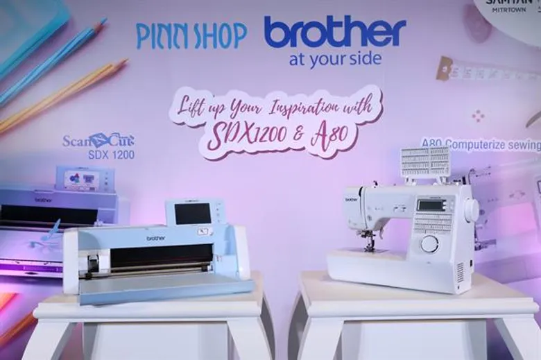 บราเดอร์ จัดงาน Lift up your inspiration with SDX1200 & A80 จุดประกายไอเดียงานดีไซน์ใหม่ด้วยเครื่องสแกนแอนด์คัทและจักรเย็บผ้ารุ่นล่าสุด ที่รวมเทคโนโลยีสุดล้ำจากบราเดอร์ไว้แบบครบครัน