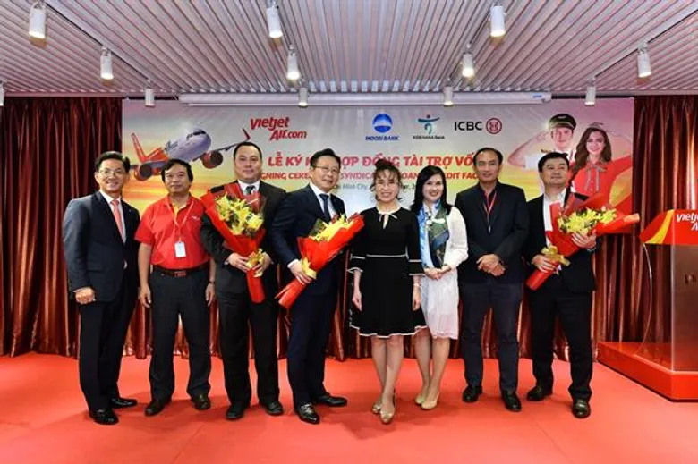 เวียตเจ็ททำสัญญาสินเชื่อระหว่างประเทศมูลค่าสูงกว่า 200 ล้านดอลลาร์ ตามแผนจัดหาเงินทุนเพื่อการพัฒนาธุรกิจในระยะกลางและระยะยาว