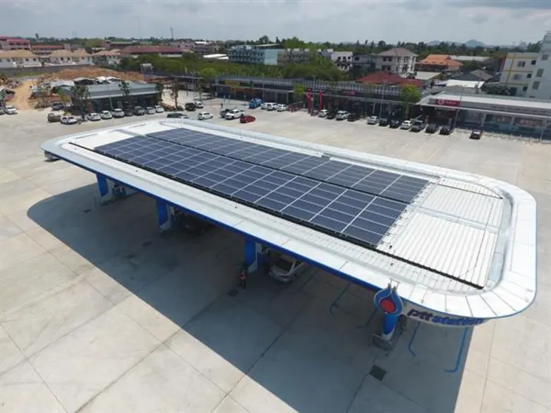 โออาร์ – พีอีเอ – จีพีเอสซี ร่วมพัฒนาผลิตไฟฟ้าจากพลังงานแสงอาทิตย์ภายในสถานีบริการน้ำมัน พีทีที สเตชั่น และร้าน คาเฟ่ อเมซอน ส่งเสริมพลังงานสะอาด สร้างประโยชน์ต่อสังคม